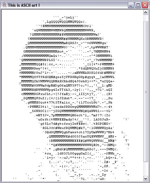 Ascii Pictures Wow 51